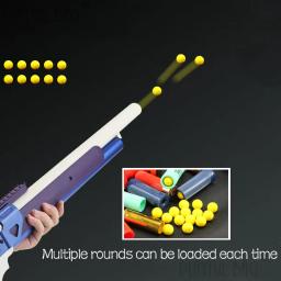 PB Brincalhão Bola Ejeção Shell Bala, DIY EVA PU Bola de Segurança, Brinquedo CS Jogo, UDL1014, M1887, M870, QG02S - Image 2