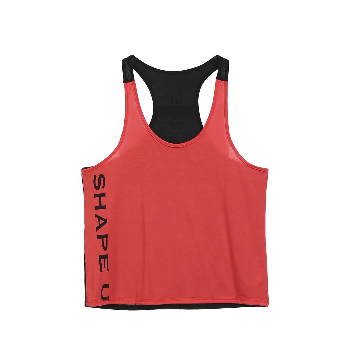 Camiseta muscular masculina, camisa sólida para ginástica, basquete, musculação, fitness, masculina, stringer, regatas, verão, novo, quente - Image 1