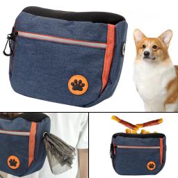 Grande Capacidade Ao Ar Livre Dog Treat Bag Multi-uso Pet Snack Bag Pet Fornecimentos Diagonal Bag Cintura Bolso Pet Training Pouch - Image 1