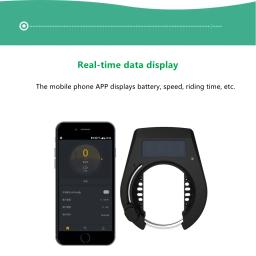 Cadeado inteligente para bicicleta, bluetooth, anti-roubo, alarme, sem chave, controle por aplicativo, fechadura para bicicleta, motocicleta, fechadura para ciclismo - Image 2