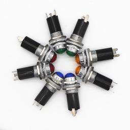Amplificador de para-choques, indicador de potência, sinal led, lâmpada 6.3v embutida, 5 peças - Image 2