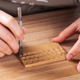 Conjunto de ferramentas de impressão para DIY, textura cerâmica, ferramentas manuais, textura barroca criativa, ferramentas de impressão argila, 20PCs - Image 2