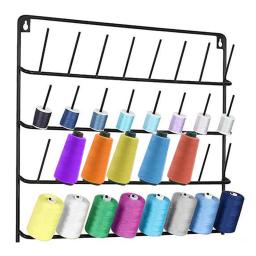 Suporte de parede para organizar linha, 32 cilindros, organizador de linha de costura, ferramenta de bordar - Image 1