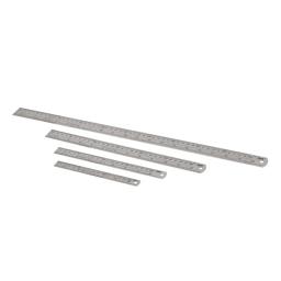 Ferramenta de medição métrica da precisão da régua 15cm/20cm/30cm/50cm de aço inoxidável dobro lado reto do centímetro da régua da escala das polegadas - Image 3