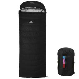 Saco de dormir leve com saco de armazenamento, 95% White Goose Down, Camping, Caminhadas, Viajar, Exterior, Inverno, 210x80cm - Image 2
