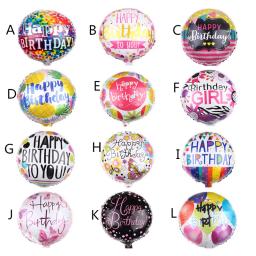 Balões metalizados para decoração de festas de aniversário, globos, brinquedos infláveis para crianças, 18 polegadas, 1 unidade - Image 2