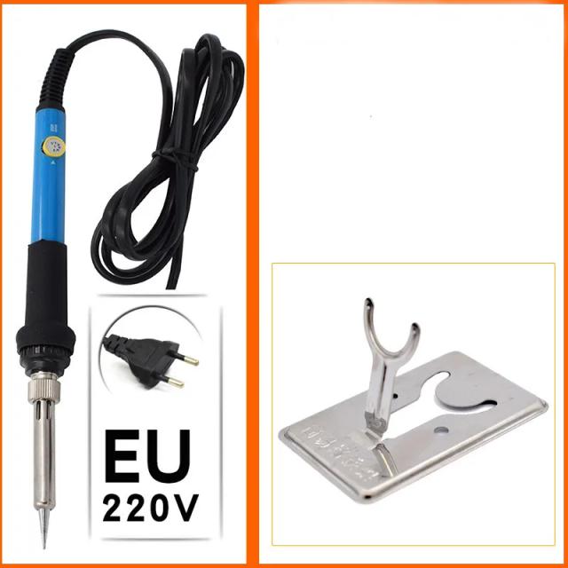 Conjunto Completo de Canetas para Pirografia com Temperatura Ajustável e Ferro de Solda 60W