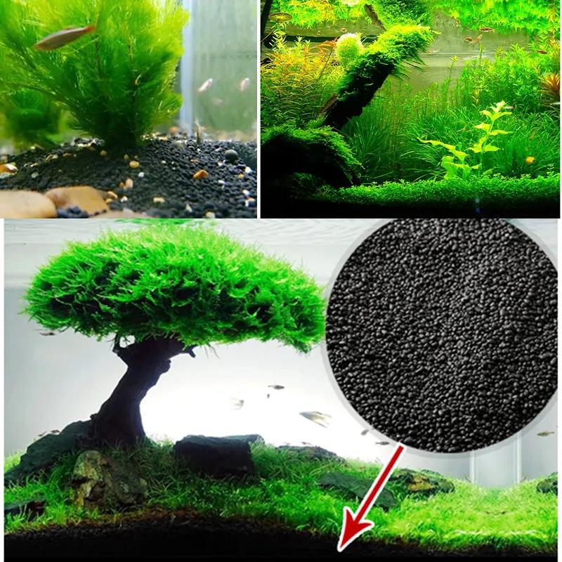 Substrato de aquário para plantas aquário, solo de planta de água, crescimento de grama, decoração de gramado - Image 1