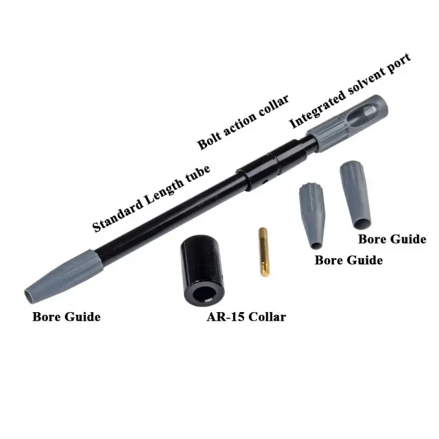 Guia Completo de Acessórios para Paintball: Kit de Limpeza Universal para Rifles Bolt Action e MSR/Rifles AR - Calibres 17 a 30