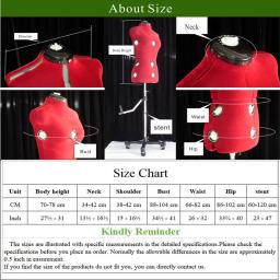 Manequim de costura profissional para vestuário e alfaiate, DIY, suprimentos de roupas, fábrica, venda quente, novo estilo, tamanho ajustável - Image 4