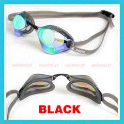 Novo! Yingfa-óculos de natação profissional yn2afv, para competição, treinamento, corrida, anti-neblina, proteção uv, preto, azul, laranja e amarelo - Image 2