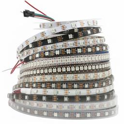 Fita LED com controle Bluetooth, fita flexível da lâmpada, RGB 5050 String, USB, luz de fundo da TV, decoração da festa, DC 5V, WS2812B, 1m-5m - Image 3
