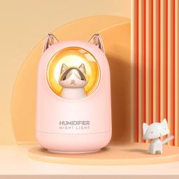 Novo bonito do animal de estimação umidificador mini casa pequena hidratação aromaterapia carro criatividade ar urso usb umidificadores - Image 3