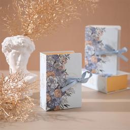 Caixa De Embalagem De Presente Com Lembrança, Livro Criativo, Caixa De Doces De Casamento, Aniversário E Celebração De Ano Novo, Saco De Presente De Festa De Chuveiro De Bebê - Image 3