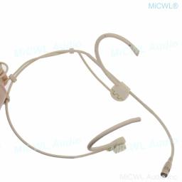 Melhor som fone de ouvido microfone para sennheiser hsp2 shure mipro akg sem fio bege cabeça cardióide microfones micwl cm90 - Image 5