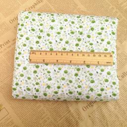 Novo tecido de algodão de sarja da série floral, pano de patchwork, material acolchoado de costura diy para bebês e crianças - Image 5