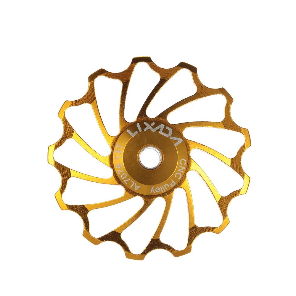 Lixada-Desviador Traseiro De Liga De Alumínio, Rolamento De Cerâmica MTB, Jockey Wheel, Guia De Bicicleta De Estrada, 11T, 13T, CNC 7075, 1Pc - Image 1