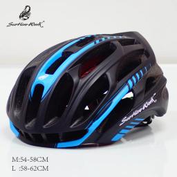 Capacetes de ciclismo ultraleves para homens e mulheres, Capacetes de bicicleta MTB totalmente moldados, Equipamento de proteção profissional - Image 4
