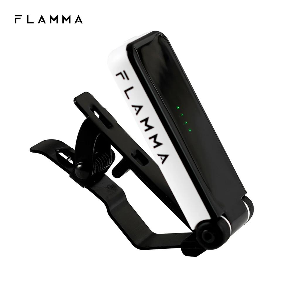 FLAMMA-Clip-on Tuner para guitarra acústica elétrica, todos os instrumentos, baixo Ukeles, presente de Natal, FT01 - Image 1
