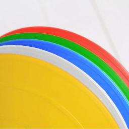 Conjunto de cone de disco para agilidade, espaço para treinamento, campo de rugby, com suporte de plástico, disco de jogo para bola de futebol - Image 4