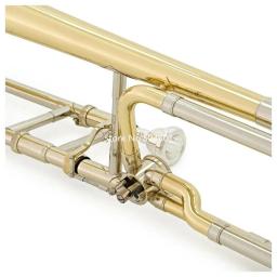 Symphony bb/f roupa de trombone, bronze amarelo com casca e bocal, tb502b, estudante, nova marca, frete grátis - Image 2