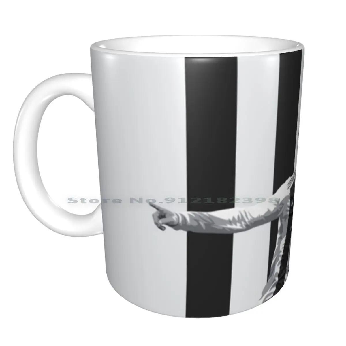 Caneca de café cerâmica canecas leite caneca de chá ronaldo cristiano christiano criativo trending vintage presente garrafa copo - Image 1