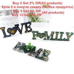 Silicone Letras De Resina Epóxi Molde, Moldes De Fundição, Decoração Para Casa, Artesanato DIY, Jóias Que Faz Ferramenta - Image 2
