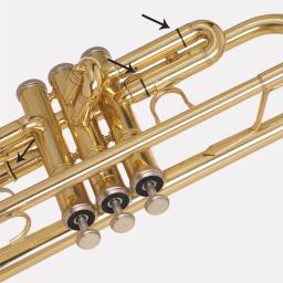Avental de borracha para trompetes, peça de substituição para instrumentos musicais antirruído - Image 3