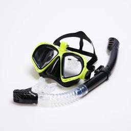 Máscara de mergulho e snorkel, máscara de mergulho, óculos de natação adequados para câmera de esportes subaquáticos gopro, moda - Image 2