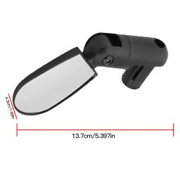 Espelho Retrovisor para Mountain Bike, Acessórios para Bicicleta, Ciclismo, Guiador, Grande Angular, Traseira 360 Girar View Espelhos, 1 Par - Image 6