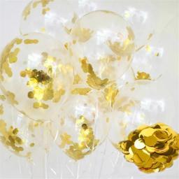 10 pçs/lote 12 polegada cores metálicas balões de látex confetes balões de ar inflável bola para festa de casamento aniversário suprimentos baloon - Image 6