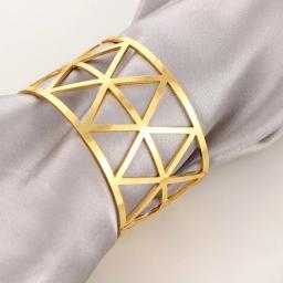 Liga Anéis De Guardanapo Para Festa, Decoração De Mesa De Casamento, Acessórios, Abraçando Mesa De Jantar, Suprimentos Artesanais, Arte De Mesa - Image 3