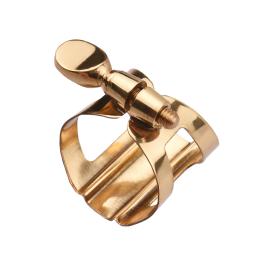 Muslady-Ligadura Durável para Saxofone Soprano, Ajuste de Parafuso Único, Alto, Tenor, Saxofone Soprano Boquilha, Compacto - Image 3