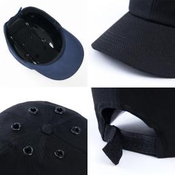 Tampão de segurança ajustável de pouco peso e respirável capacete de cabeça de capacete de trabalho local de construção cabeça de proteção - Image 6