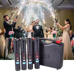 Máquina de controle de mão fria de fogos de artifício, sistema de fonte, mini máquina para casamento, festa, decoração de palco - Image 1