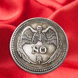 Moeda comemorativa sim e bronze 1 peça, moeda colecionável desafio presente artesanato arte coleção moedas - Image 5