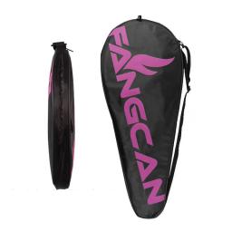 Saco de raquete de tênis treinamento único ombro adulto crianças badminton squash armazenamento bolsa simples durável profissional saco de esportes - Image 5