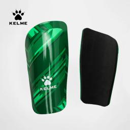 Kelme men caneleiras de futebol placa ultra leve joelho perna protetor grosso unisex guarda esportes segurança do miúdo k15s948 - Image 1