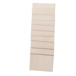 10 peças modelo de placa de madeira balsa folhas de madeira faça você mesmo envio de casa artesanato por ar - Image 5