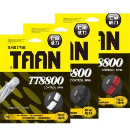 1pc taan tt8800 poli controle rotação raquete de tênis corda 7 anjos macio corda de tênis torção térmica 12m - Image 2