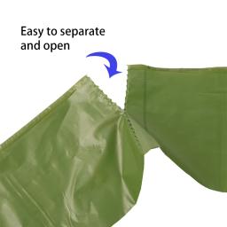 Sacos de cocô de cachorro biodegradáveis, sacos para cocô de cachorro, ecológico, sacos de resíduos de animais de estimação, rolo de recarga, dispensador de cocô, 360 contagens - Image 5