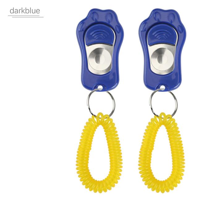 Conjunto de Brinquedos para Treinamento de Cães: Clicker em Forma de Pata e Acessórios para Trançar