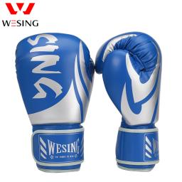 Luvas de boxe profissional wesing, luvas de mma artes marciais competição treinamento - Image 5