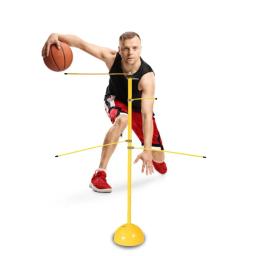 Equipamento de treinamento de basquete, controle de reação ágil, taco, borboleta, dispositivo de treinamento de habilidade, ferramenta de reação de agilidade - Image 3