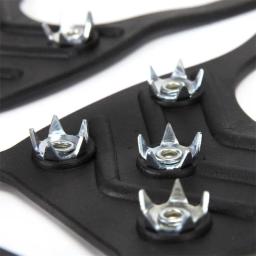 Grampos De Escalada Profissional, Anti-Skid, Gelo, Neve, Acampamento, Sapatos De Caminhada, Spike Grip, Equipamento Ao Ar Livre, 8 Studs, Inverno, 1 Par - Image 6