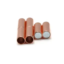 10 pçs fechos magnéticos fortes 3 4 6 8 10 12mm tampa de fecho final para pulseira colar conector diy jóias fazendo acessórios - Image 5
