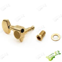 1 conjunto de acessórios e peças de corda de violão 3l 3r, ajuste de cordas com 90 ângulos, cabeças de máquina, para guitarra cromada, dourada e preta - Image 4