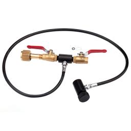 Acessórios de paintball tanque co2 garrafa fill recarga estação kobalt deluxe válvula dupla eua CGA-320 ou W21.8-14 - Image 1