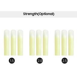 RIGA-Alto saxofone Reeds, Sax Resina Reed, Saxofone Acessórios, Força 2.5, 2.0, 1.5, 3pcs - Image 3