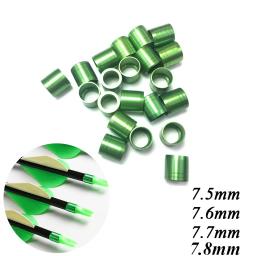 Conjunto de acessórios para flecha, 50 peças anel de flecha à prova de explosão em novas cores para arco de 7.3-8.0mm fora do diâmetro do eixo do anel de flecha - Image 5